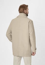S4 Jackets Langmantel SANTIAGO Herrenmantel Khaki/Beige