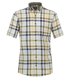 Kurzarmhemd kariert Comfort Fit