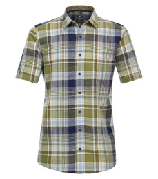 Kurzarmhemd kariert Comfort Fit