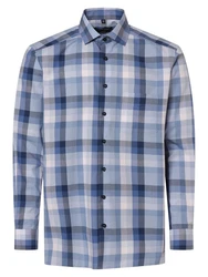 Andrew James Businesshemd Dunkelblau/Hellblau/Blau/Grau