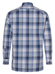 Andrew James Businesshemd Dunkelblau/Hellblau/Blau/Grau