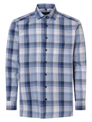 Andrew James Businesshemd Dunkelblau/Hellblau/Blau/Grau