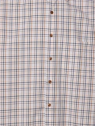 Andrew James Businesshemd Gelb/Beige/Braun