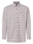 Andrew James Businesshemd Gelb/Beige/Braun
