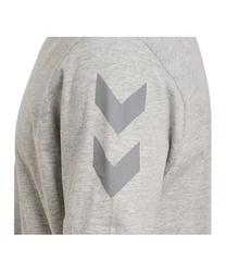 hummel T-Shirt hmlLEGACY Chevron T-Shirt Hellgrau/Grau