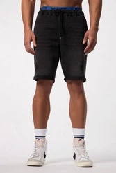 STHUGE Jeans-Bermuda FLEXLASTIC Denim Dunkelgrau/Schwarz/Dunkelblau