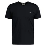GANT T-Shirt V-Neck Slim Fit SLIM SHIELD V-NECK T-SHIRT Schwarz GANT T-Shirt V-Neck Slim Fit SLIM SHIELD V-NECK T-SHIRT Schwarz