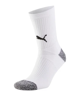 PUMA Sportsocken teamLIGA Socken Weiß/Silber