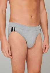 Schiesser Slip Organic Cotton mit seitlichen Streifen (3-St) im 6er Pack 