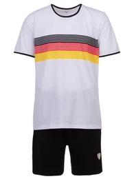 Schlafanzug Freizeit-Set T-Shirt/ Short Deutschland Flagge