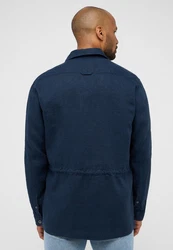 Eterna Langarmhemd MODERN FIT Dunkelblau/Blau/Hellblau