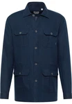 Eterna Langarmhemd MODERN FIT Dunkelblau/Blau/Hellblau