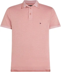 Tommy Hilfiger Poloshirt PRETWIST MOULINE SLIM FIT Rot/Rosa