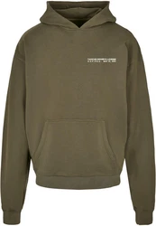 Upscale by Mister Tee NY Taxi Hoodie Dunkelgrün/Khaki