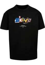 Upscale by Mister Tee Herren BRKLYN Oversize Tee Schwarz