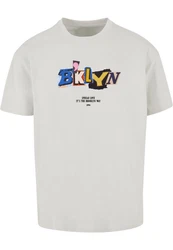 Upscale by Mister Tee Herren BRKLYN Oversize Tee Khaki/Grau/Dunkelblau