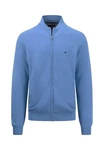 Fynch-Hatton Strickjacke Cardigan-Zip Blau/Hellblau