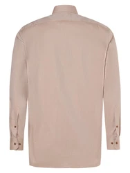 Andrew James Businesshemd Beige/Braun/Khaki/Weiß