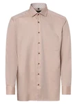 Andrew James Businesshemd Beige/Braun/Khaki/Weiß