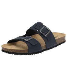 Geox Pantoletten Sandal GHITA Dunkelblau/Blau/Hellblau