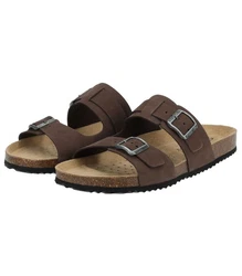 Geox Pantoletten Sandal GHITA Braun/Dunkelbraun/Beige