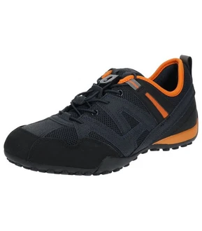 Geox Slipper Sneaker Orange/Dunkelblau