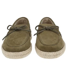 Geox Slipper Dunkelgrün/Khaki/Grün/Braun/Beige