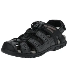 Wanderschuhe Lederimitat Trekkingsandale
