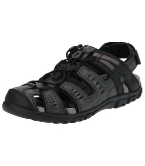 Geox Wanderschuhe UOMO SANDAL STRADA Schwarz/Dunkelblau