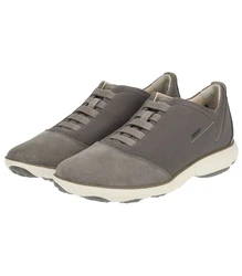 Geox U52D7B Sneaker Slipper Braun/Grau/Beige/Khaki