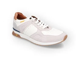 camel active Schnürschuh Sneaker Grau/Creme/Beige/Lila