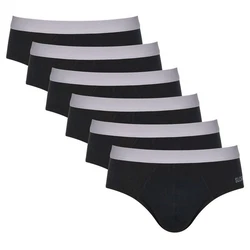 SLOGGI Slip 'Go Abc 2.0' hellgrau/schwarz