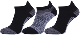 Haussocken 3 x Schwarz-graue Socken 40/42 EU