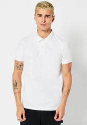 Superdry Poloshirt CLASSIC PIQUE POLO Optic Weiß