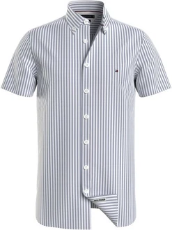 Tommy Hilfiger Kurzarmhemd W-CO/LI CLASSIC STP RF SHIRT Tommy Hilfiger Kurzarmhemd W-CO/LI CLASSIC STP RF SHIRT