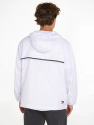 Tommy Jeans Blouson TJM CHICAGO TAPE WINDBREAKER EXT Weiß/Creme