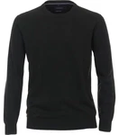 CASAMODA Strickpullover Pullover Schwarz/Dunkelgrau/Grau/Dunkelgrün
