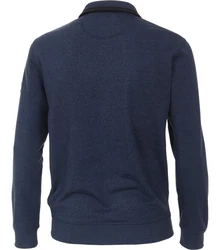 CASAMODA Sweatjacke Dunkelblau/Blau