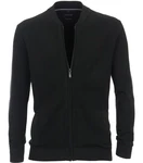 CASAMODA Strickjacke Schwarz/Dunkelgrau