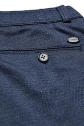 bugatti Chinohose mit Gummizug Dunkelblau/Grau/Blau