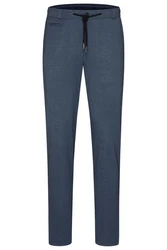 bugatti Chinohose mit Gummizug Dunkelblau/Grau/Blau