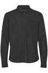 Blend Langarmhemd BHShirt Dunkelgrau/Schwarz/Dunkelgrün