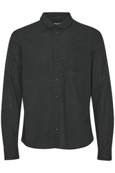 Blend Langarmhemd BHShirt Dunkelgrau/Schwarz/Dunkelgrün