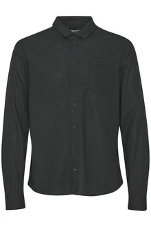 Blend Langarmhemd BHShirt Dunkelgrau/Schwarz/Dunkelgrün