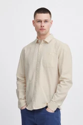 Blend Langarmhemd BHShirt Beige/Khaki