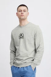 Blend Sweatshirt BHSweatshirt Grau/Hellgrau