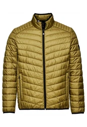 New Canadian Steppjacke Dunkelgrün/Braun