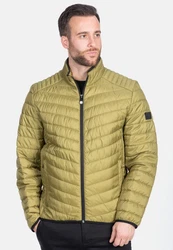 New Canadian Steppjacke Dunkelgrün/Braun