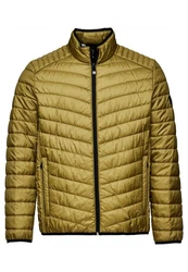 New Canadian Steppjacke Dunkelgrün/Braun