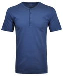 RAGMAN Henleyshirt Dunkelblau/Blau